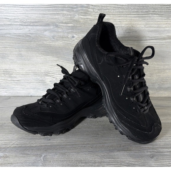 Skechers Shoes - Skechers D'Lites 11949 Black Memory Foam Athletic Sneakers Women's Size US 8.5